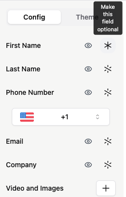 Make a field optional